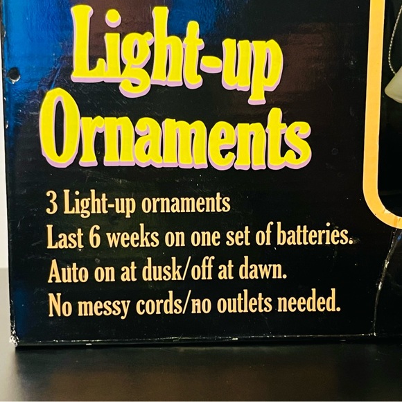 Halloween Light Up Ghost Ornaments - Picture 5 of 5